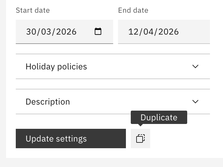 Duplicate a plan