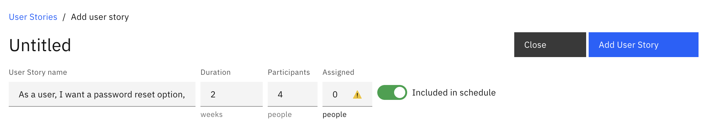 Work stream general settings